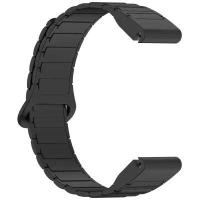 Garmin Fenix 5/6/7/8 Quick Release Magnetic Pašček za uro Black 20 mm