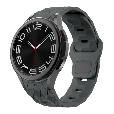 Silikonski pašček za uro za Samsung Galaxy Watch 6/5/4 Grey