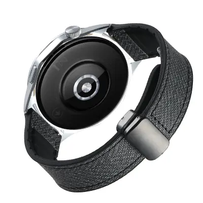 Univerzalni pašček za pametne ure Black Denim Style 22 mm