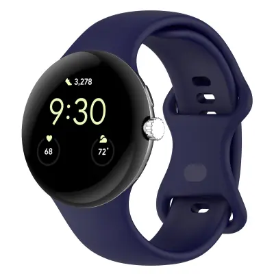 Silikonski pašček za uro Google Pixel Watch 3 Blue M