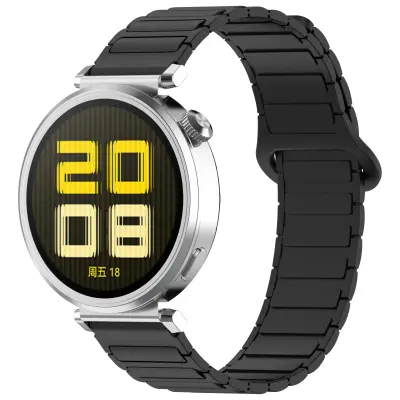 22 mm magnetni pašček za uro za Huawei Watch GT5/GT4/GT3, Samsung Galaxy Watch Black
