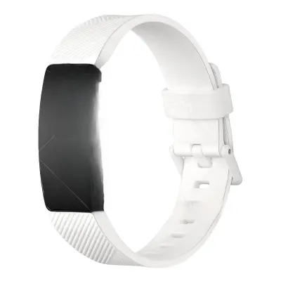 Premium silikonski nadomestni pašček za serijo Fitbit Inspire White