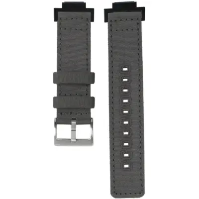 Canvas pašček za uro Casio serije G-Shock Grey+Silver