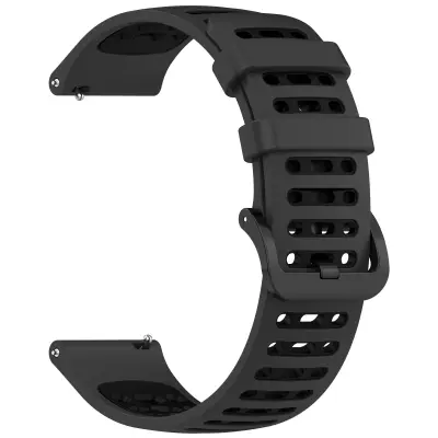 Silikonski pašček za uro Xiaomi Watch S4/ Keep Watch Pilot 1 Black+Grey