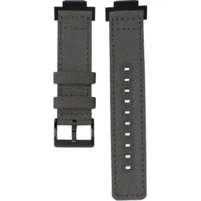 Canvas pašček za uro Casio serije G-Shock Grey+Black