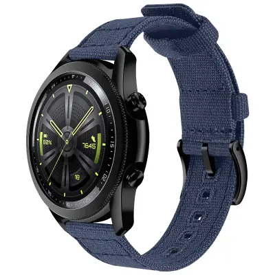 Tkana pašček za uro s hitrim sproščanjem za Huawei GT4 Blue 20 mm