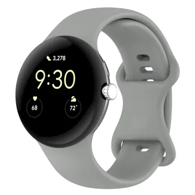 Silikonski pašček za uro Google Pixel Watch 3 Grey L