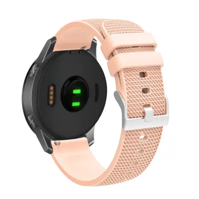 Silikonski pašček za uro - zračen in udoben Pink M