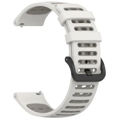 Silikonski pašček za uro Xiaomi Watch S4/ Keep Watch Pilot 1 White+Grey