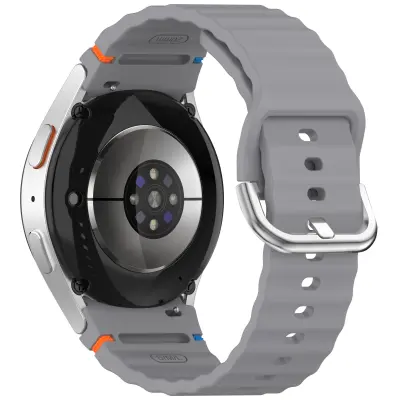 Samsung Watch 7 Wave pašček - srebrna zaponka (obstojna proti bledenju)