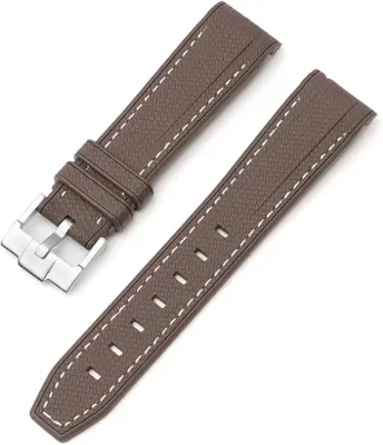 Silikonski pašček za Moonswatch Swatch Brown