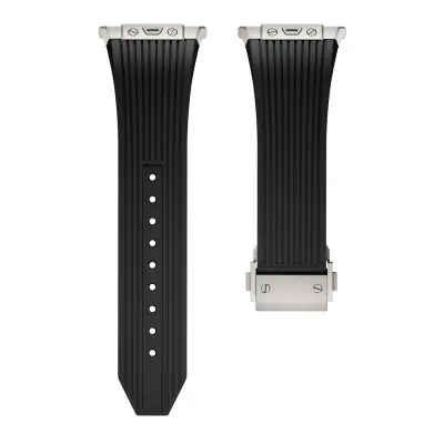 Premium silikonski pašček za Samsung Galaxy Watch 7 47mm Ultra Black