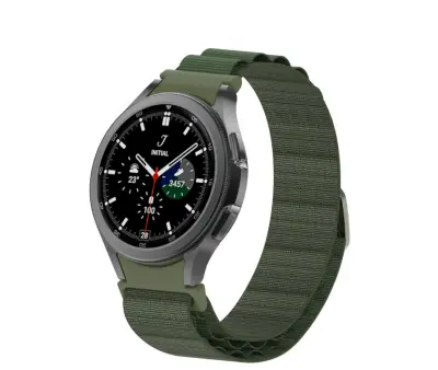 Najlonski pašček za uro Samsung Watch 7/6 Green