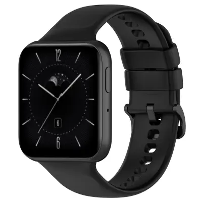Silikonski pas za uro Black  Oppo Watch 3 Pro