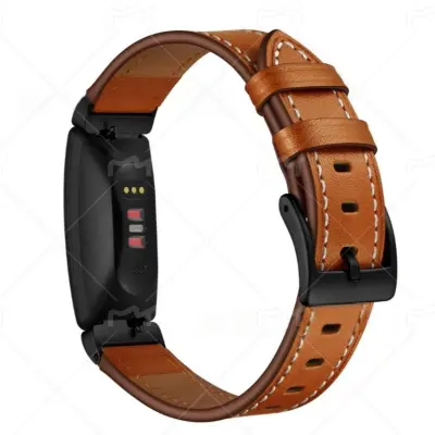 Premium usnjeni pašček za Fitbit Inspire 1/2 HR Black