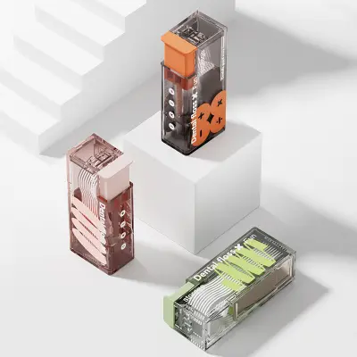 Kompaktno ohišje za zobno nitko Matcha Green: Ustna higiena na poti Pink