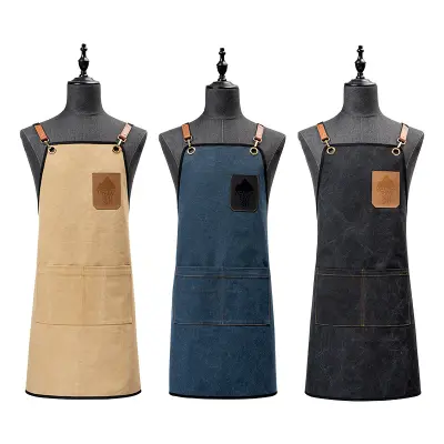 Predpasnik iz vrhunskega platna za kavarne Black