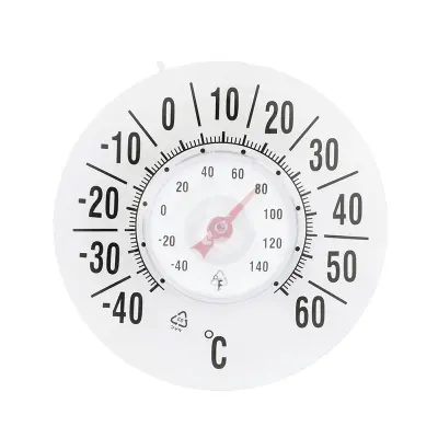 Termometer s priseskom, termometer za notranjo uporabo in okenski termometer