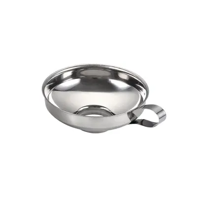 Lijak iz nerjavečega jekla s širokim ustjem za enostavno nalivanje  S