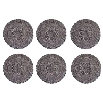 Komplet 6 podstavkov DarkGrey