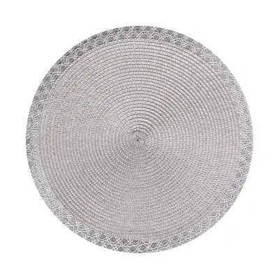 Komplet 8 podstavkov, PVC podstavki za jedilno mizo Silver