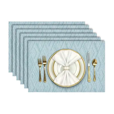 Komplet 6 podstavkov Blue