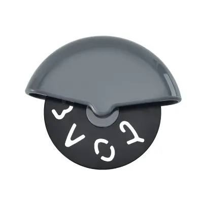 Okrogel rezalnik za pico iz nerjavečega jekla Grey