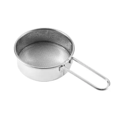 Pekarska sito iz nerjavečega jekla - cedilo z drobnimi mrežicami za moko, kavo in drugo