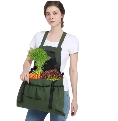 Večnamenski vrtnarski predpasnik s hitro sponko Green