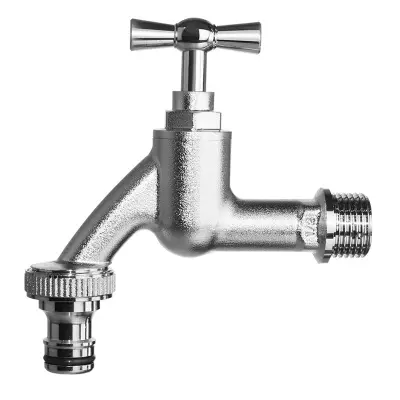 Zunanja vrtna pipa iz masivne medenine, adapter za priključek cevi