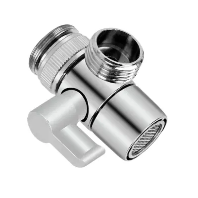 Preusmerjevalnik pipe M22 na F1/2+F3/4+M24+M26+M28 Adapter - Srebrn