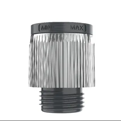 Regulator pretoka vode za tuš glavo, zaporni ventil za tuš s palčnim upravljanjem