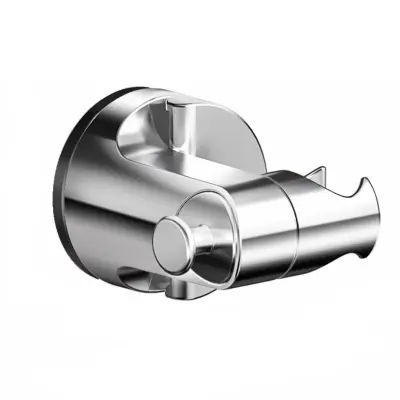 Nastavljiv nosilec za prho s priseskom - srebrna obdelava