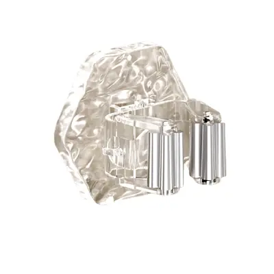 Stenski nosilec za brisače in metle - samolepilno, brez vrtanja Silver