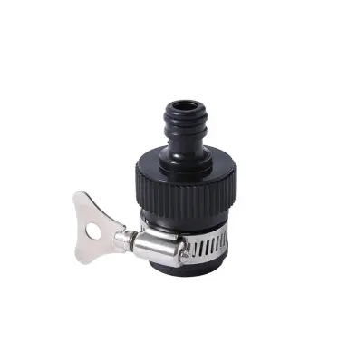 Univerzalni Komplet Priključkov za Cev Pralnega Stroja - 4 Kosi Black