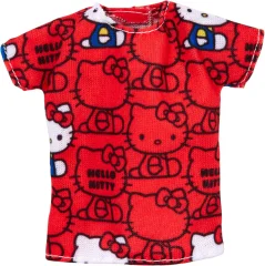 Mattel Barbie Fashions Hello Kitty Rdeča Majica (FLP41)