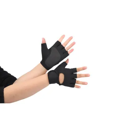 Športne rokavice za moške in ženske Black S