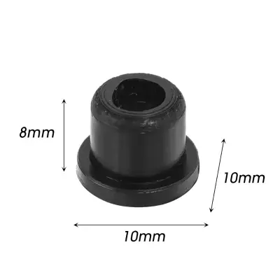 Sponka za pritrditev strojne programske opreme - 100 kosov/paket, črni najlonski pritrdilni elementi
