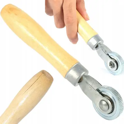 Rosfix Valjček za Popravilo Zračnic – Leseni Ročaj, Ležaj 6 mm, Širina 6 mm | Za Gume in Oprijem