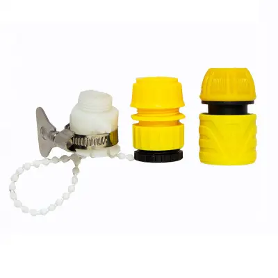 Rumeno Prevlečen Komplet Brizgalne Pištole z Direktnim Vbrizgom - Trije Deli