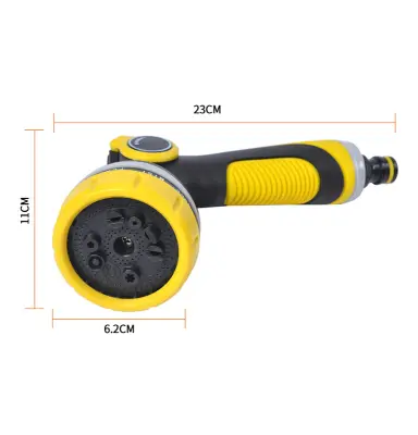 Rumeni komplet vodne pištole - 5 kosov z 10 funkcijami