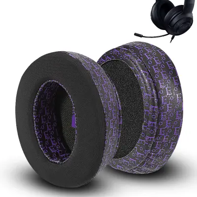 Hladilne blazinice za ušesa Razer Kraken X - Črna in vijolična