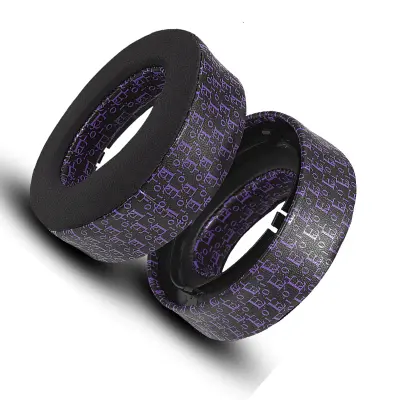 Zaščitni ovitek za slušalke, ki ga ni mogoče vrniti Black + Purple