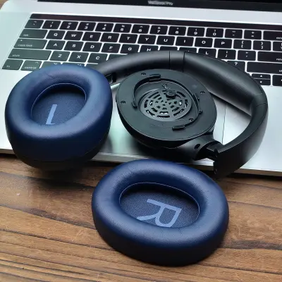 Nadomestne blazinice za slušalke TOZO HT2/HT 2 Blue