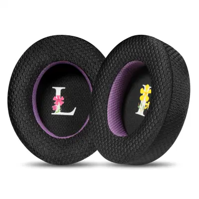 Dihajoči črni in vijolični ušesni čepki za slušalke Sennheiser Momentum 3 (2-pak)