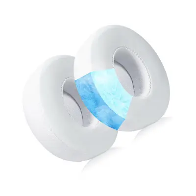 Gelske hladilne blazinice za slušalke Beats Solo 2 in 3 White