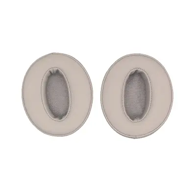 Ušesne blazinice iz beljakovinskega usnja v šampanjski barvi (enojne) - paket 2