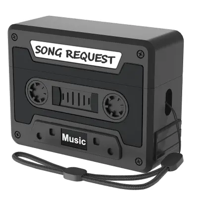 Silikonski zaščitni etui za AirPods Pro/Pro2 Black