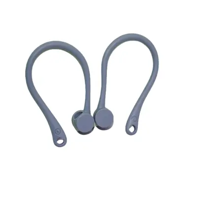 Silikonske ušesne zanke proti izgubi za Apple AirPods 1/2/Pro Grey