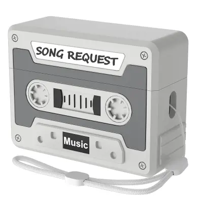 Ovitek za AirPods 4. generacije - Zaščitni silikonski ovitek Grey